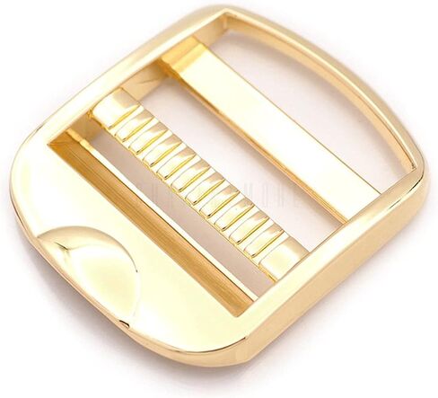 CRAFTMEMORE Strong Metal Ladder Lock Tri-Glide Tension Lock Slide Buckle Adjustable Backpack Strap 4pcs SC82 in Kuwait