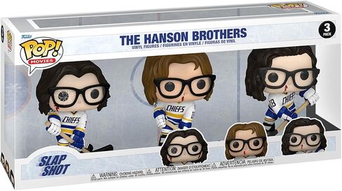 فانكو بوب! الأفلام: Slap Shot - مجموعة The Hanson Brothers المكونة من 3 قطع in Saudi Arabia