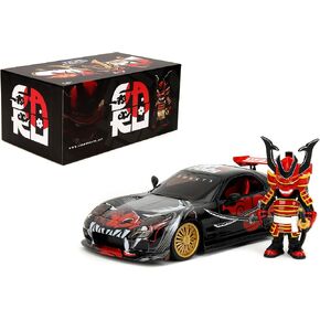 Jada Toys Lab Monkeys 1:24 1993 Mazda RX-7 Die-cast Car & 2.75" Saru Figure