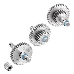 9.7:1 Stainless Steel Overdrive Transmission Gear for TRX4M Stock Speed Gears Pinion Set Replacement 1/18 RC Crawler Car