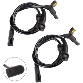 Set of 2 ABS Wheel Speed Sensors for 2000 2001 2002 2003 2004 2005 2006 2007 Ford Focus Front Left + Right