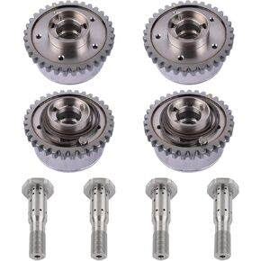 مجموعة 4 أدوات ضبط تروس كاميرا VVT لعادم السحب مع مجموعة ملفات لولبية للتوقيت بديلة لـ Pentastar V6 Chrysler Ram 3.6L V6# 5184150AF 5184369AH 5184370AH 5184370AI in Kuwait