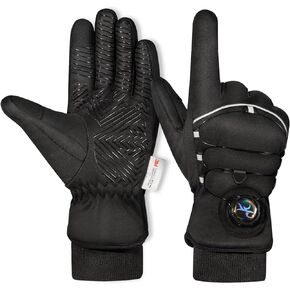 M8K9 Winter Gloves for Men Women -10℉ 3M Thinsulate Cold Weather Gloves for Running Cycling Skiing Snowboarding Hiking