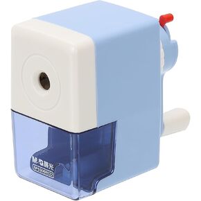 M&G Manual Pencil Sharpener, Hand Crank Pencils Sharpener Five-Position Pen Tip Adjustable Pencils Sharpener Office Supplies for Classroom Office, Blue