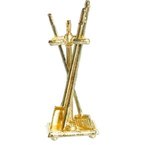 Dollhouse Miniature Fireplace Accessories, Set of 4 #IM66236