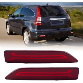 LED Rear Bumper Light for Honda CRV CR-V 2007 2008 2009 DRL Bumper Tail Brake Light Lamp Fog