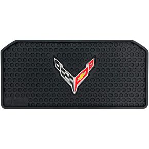 Lloyd Mats Heavy Duty Signature Rubber All Weather Floor Mats for Corvette C8 2020-ON 2Pc Fronts