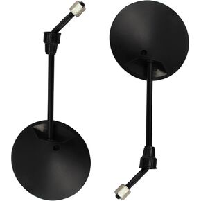 PRO BAT 8mm GY6 Scooter Rearview Mirrors 360° Adjustment for Moped Tomos A35 Sprint Targa LX TT Colibr GY6 150cc 250cc 157QMJ 1P57QMJ Ruckus Kymco Agility Parts