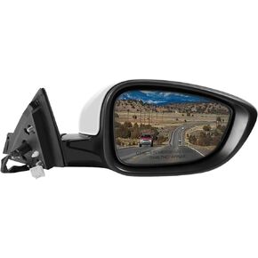 Passenger Side Mirror Compatible with Honda Accord 2018-2022 with Power Glass Right Side View Mirrors Replacement#HO1321328 (3pins)