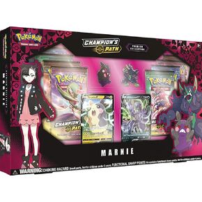 Pokemon TCG: Champion's Path Premium Collection- Marnie, Multicolor