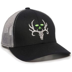Outdoor Cap BC02C Black/Light Grey, One Size Fits All