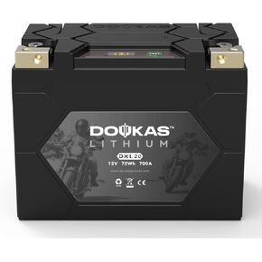 بطارية ليثيوم DKL20 700A LiFePO4 للدراجات النارية، بطارية رياضية بقوة 12 فولت 6 أمبير، متوافقة مع جت سكي، رباعية، جزازة العشب، ATV، UTV، سكوتر، بطارية مولد، عربة ثلج