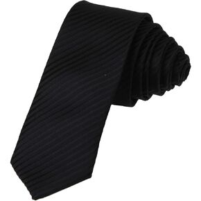 Dan Smith Tie Men'S Thin Necktie Skinny Necktie Polyster Cotton 2.15 Inch Pack