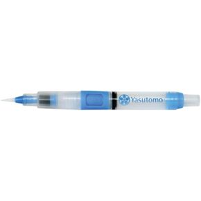 Yasutomo Niji Waterbrush Premier Small, Plastic, Arts and Crafts Supplies, Blue, KWBP09