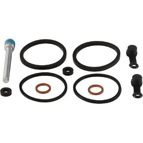 All Balls Racing 18-3245 Caliper Rebuild Kit Rear Compatible with/Replacement For Kawasaki ZG 1400 B Concours 2008-2009, ZX 14 R Ninja (ZX 1400E) 2012-2015, ZX 14 R Ninja (ZX 1400H/J) ABS 2016-2017