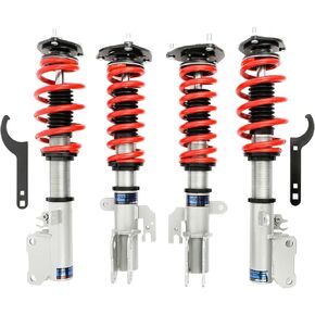 Adjustable Height Coilover Suspension Strut Lowering Kit, Mono-Tube Compatible With Avalon 97-04, With Camry 96-02, With Solara 99-04, With Lexus ES300 96-01 Shock