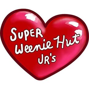 Magnet Super Weenie Hut JRS Magnetic Car Sticker Decal Bumper Magnet Vinyl 5"