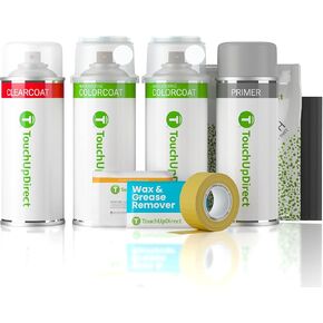 TouchUpDirect PPSB Deep Blue Metallic Compatible With Tesla Exact Match Touch Up Paint Aerosol - Essential Kit