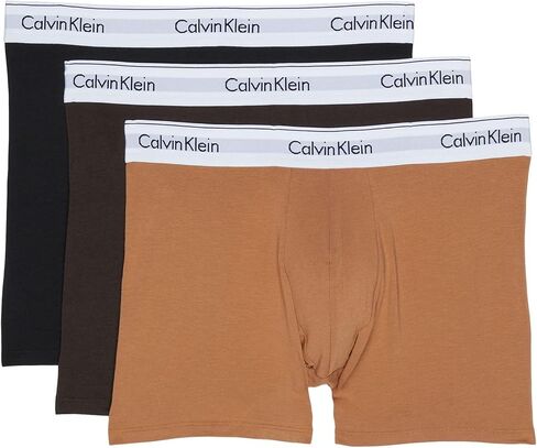 Calvin Klein Modern Cotton Stretch Naturals Boxer Brief 3-Pack in Saudi Arabia