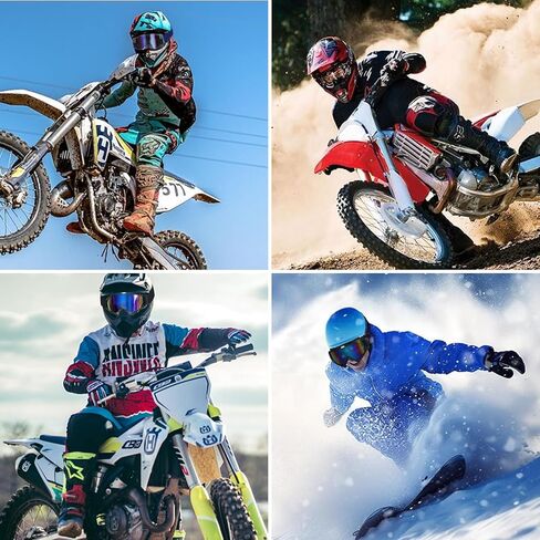 Motorcycle ATV Goggles Dirt Bike Goggles Skiing Goggles Riding Goggles Windproof Glasses Racing Motocross Goggles in Saudi Arabia