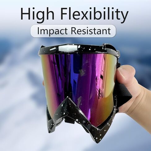 Motorcycle ATV Goggles Dirt Bike Goggles Skiing Goggles Riding Goggles Windproof Glasses Racing Motocross Goggles in Saudi Arabia