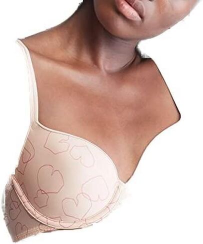 حمالة صدر نسائية من Calvin Klein شفافة Marquisette مبطنة بشكل خفيف in Kuwait