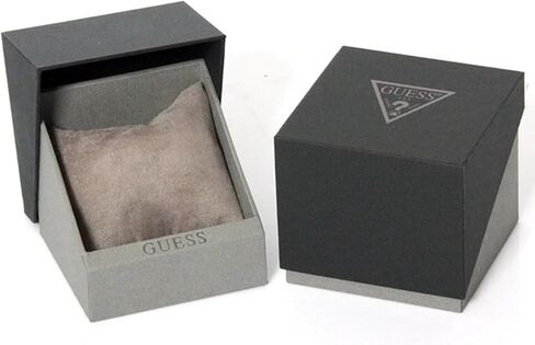 GUESS Ladies Sport Crystal Multifunction 36mm Watch – White Dial Gold-Tone Stainless Steel Case with White Silicone Strap in Kuwait