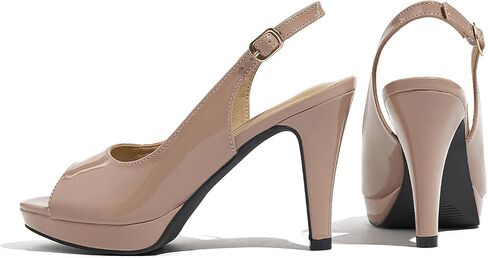 المرأة مثير عالية الكعب اللمحة تو الكاحل حزام منصة كتلة Slingback فستان مضخات أحذية للمرأة الراين الساتان مساء حفلة موسيقية in Kuwait