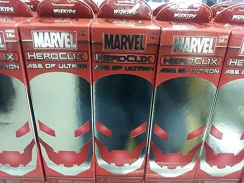 لعبة Age of Ultron المرحلة 2 من مكعبات Marvel Heroclix - مجموعة من 10 عبوات معززة in Saudi Arabia