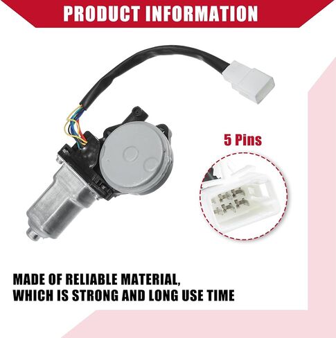 No.8572034030 Power Window Lift Motor Front Left Driver Side for Toyota Sequoia 2001-2007 / Front Left/Durable / 1 Pcs in Saudi Arabia