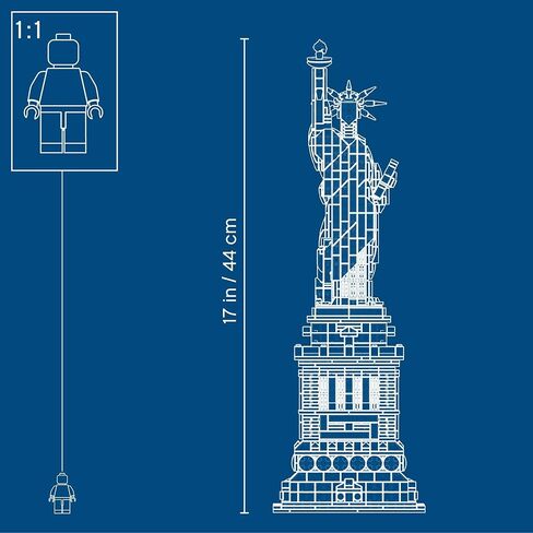 LEGO Architecture Statue of Liberty 21042 Building Kit (1685 Pieces) in Saudi Arabia