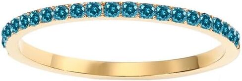 Birthstone Rings For Women, Silver Stackable Cubic Zirconia Stainless Steel Birth Stone Ring To My Daughter/Mom Birthday Unique Gifts Jewelry in Saudi Arabia