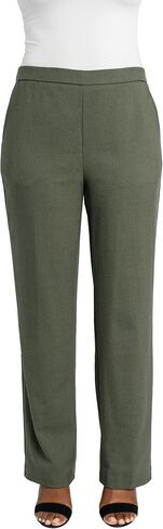 Briggs New York Women's Pull on Straight Leg Woolie Pant in Saudi Arabia