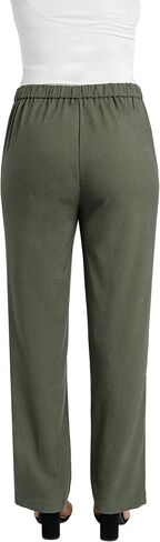 Briggs New York Women's Pull on Straight Leg Woolie Pant in Saudi Arabia
