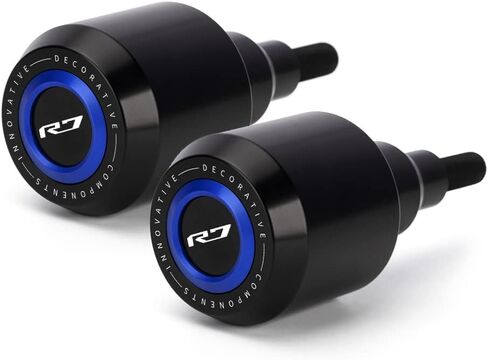 Motorcycle Frame Sliders Crash Bar Protector Compatible with YAMAHA YZF R7 2022 2023 2024 | Engine Fairing Guard Shield Falling Protection YZF-R7 YZFR7 Accessories (blue) in Kuwait