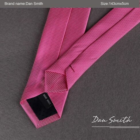 Dan Smith Tie Men'S Thin Necktie Skinny Necktie Polyster Cotton 2.15 Inch Pack in Saudi Arabia