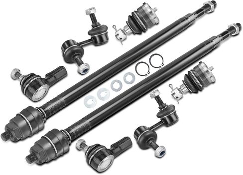A-Premium 8Pcs Front Suspension Kit, Lower Ball Joint, Inner Outer Tie Rod End, Sway Bar Link, Compatible with Honda Civic 2001-2005, Acura EL 2001-2005 in Saudi Arabia
