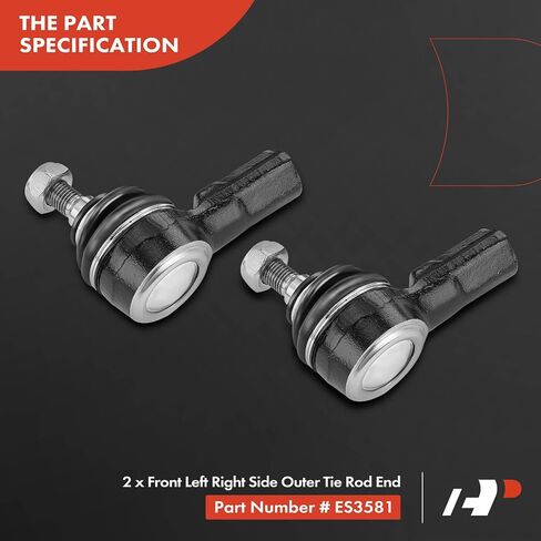 A-Premium 8Pcs Front Suspension Kit, Lower Ball Joint, Inner Outer Tie Rod End, Sway Bar Link, Compatible with Honda Civic 2001-2005, Acura EL 2001-2005 in Saudi Arabia