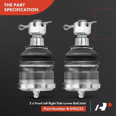 A-Premium 8Pcs Front Suspension Kit, Lower Ball Joint, Inner Outer Tie Rod End, Sway Bar Link, Compatible with Honda Civic 2001-2005, Acura EL 2001-2005 in Saudi Arabia