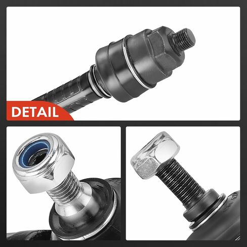 A-Premium 8Pcs Front Suspension Kit, Lower Ball Joint, Inner Outer Tie Rod End, Sway Bar Link, Compatible with Honda Civic 2001-2005, Acura EL 2001-2005 in Saudi Arabia
