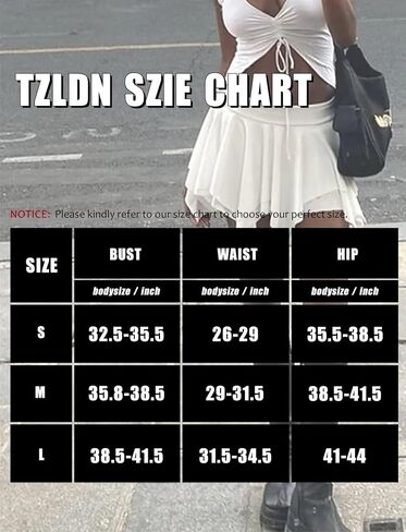 TZLDN 2 قطعة وتتسابق تنورة مجموعات للنساء Y2k كامي المحاصيل القمم غير المتكافئة الجنية تنورة صغيرة مثير مهرجان الهذيان مطابقة مجموعة in Saudi Arabia