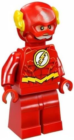 LEGO DC Comics Super Heroes Jusctice League Minifigure - Flash Gold Outline (76098) in Saudi Arabia