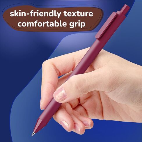 Colored Pens, 5Pcs Gel Pens 0.5mm Colored Ink Retractable Pens Fine Point Smooth Writing Quick-Dry Pens for Journaling and Note Taking, Ideal Gift for Kids (5 Pcs Morandi) in Saudi Arabia