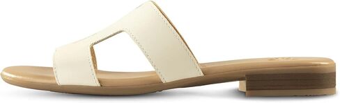 JATAREA Women Slip-On Flat Sandals | Softy Leather, Open-Toe Summer Outdoor Sandals - Chonchola in Saudi Arabia