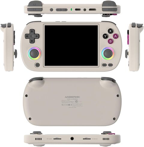RG40XX H Retro Handheld Game Console with 4.0 Inch IPS Screen 64G TF Card, Portable Retro Game Console Support 5G WiFi Bluetooth HDMI Output (Black) in Saudi Arabia