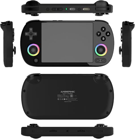 RG40XX H Retro Handheld Game Console with 4.0 Inch IPS Screen 64G TF Card, Portable Retro Game Console Support 5G WiFi Bluetooth HDMI Output (Black) in Saudi Arabia