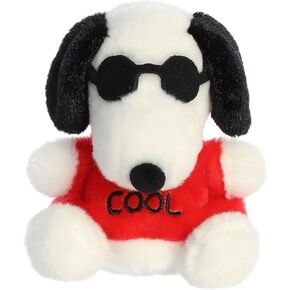 Aurora® Timeless Peanuts® Palm Pals™ Joe Cool Stuffed Animal - Classic Characters - Lasting Memories - White 5 Inches