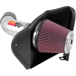 K&N Cold Air Intake Kit: Increase Acceleration & Towing Power, Guaranteed to Increase Horsepower up to 28HP: Compatible with 6.4L, V8, 2012-2019 Jeep Grand Cherokee and 2018 Dodge Durango, 77-1567KS