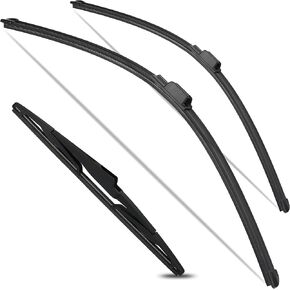 Windshield Wipers for Kia Carnival 2022 2023, OEM Quality Wiper Blades Include Front 26 20 Inch and Rear Blade, Easy to Install Replacement Wipers Pack of 3