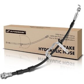 A-Premium Rear Passenger Brake Hydraulic Hose Compatible with Select Ford and Lincoln Models - Fusion 2013-2020, Police Responder/SSV Plug-In Hybrid 2019-2020, MKZ 2013-2019 - Replace# DG9Z2282A